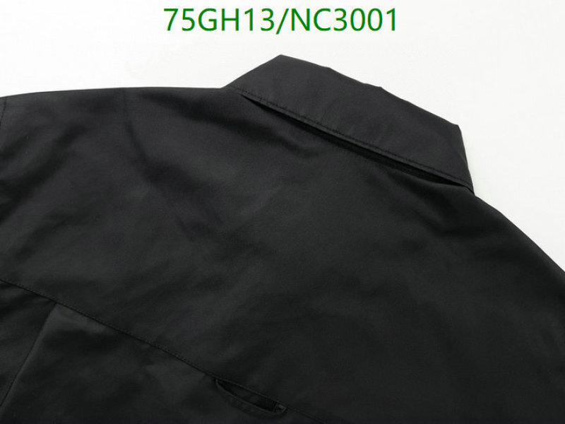 Prada-Clothing Code: NC3001 $: 75USD
