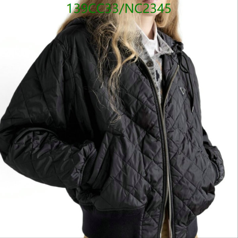 Prada-Down jacket Women Code: NC2345 $: 139USD