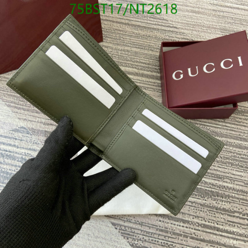 Gucci-Wallet Mirror Quality Code: NT2618 $: 75USD