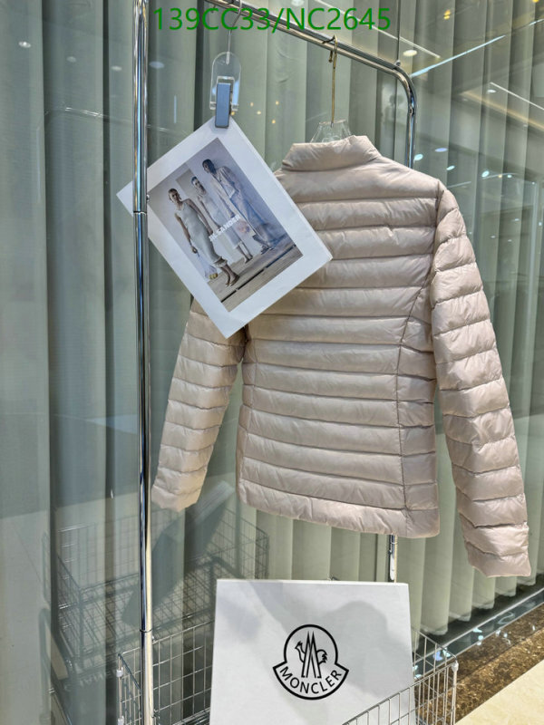Moncler-Down jacket Women Code: NC2645 $: 139USD