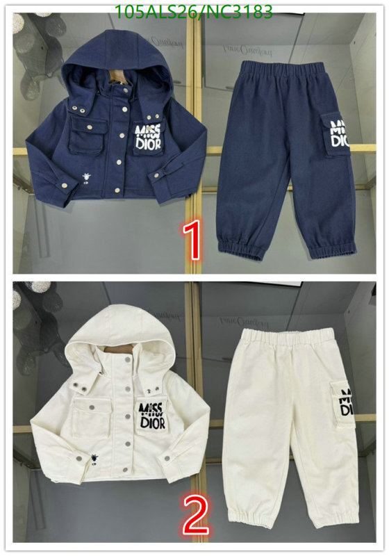 Dior-Kids clothing Code: NC3183 $: 105USD