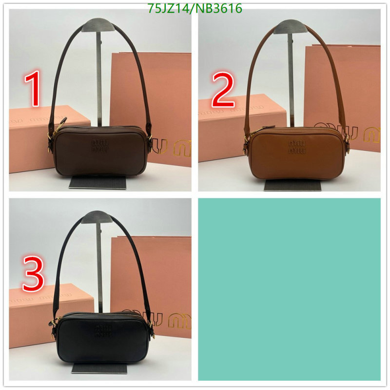 Miu Miu-Bag-4A Quality Code: NB3616 $: 75USD