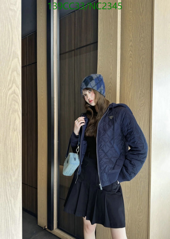 Prada-Down jacket Women Code: NC2345 $: 139USD