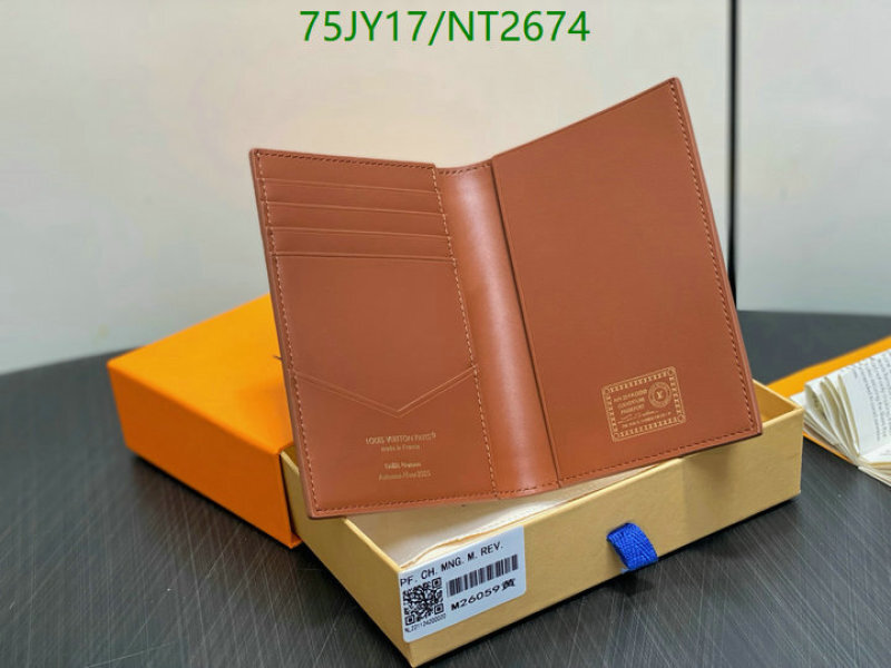 LV-Wallet Mirror Quality Code: NT2674 $: 75USD