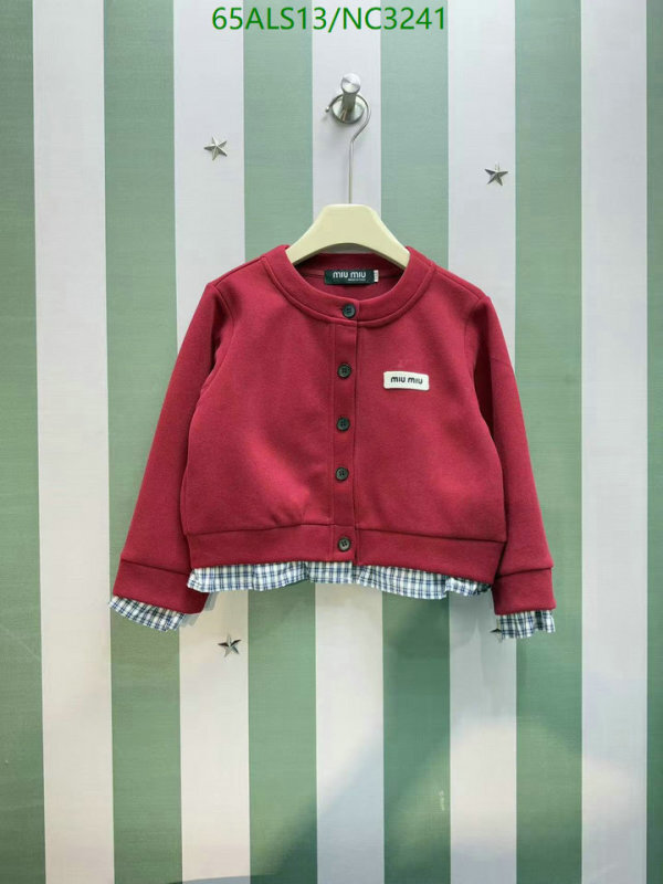 MIUMIU-Kids Clothing Code: NC3241 $: 65USD