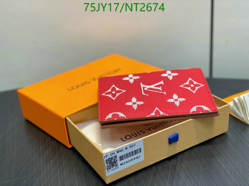 LV-Wallet Mirror Quality Code: NT2674 $: 75USD