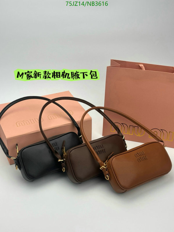 Miu Miu-Bag-4A Quality Code: NB3616 $: 75USD