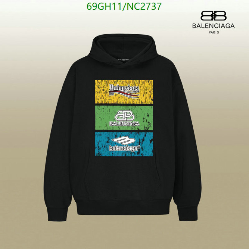 Balenciaga-Clothing Code: NC2737 $: 69USD