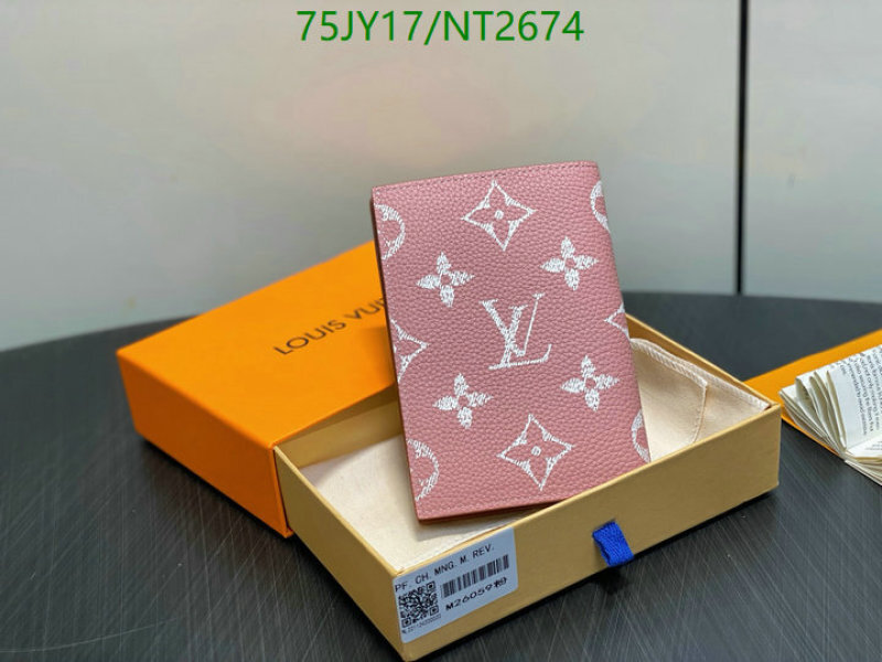 LV-Wallet Mirror Quality Code: NT2674 $: 75USD