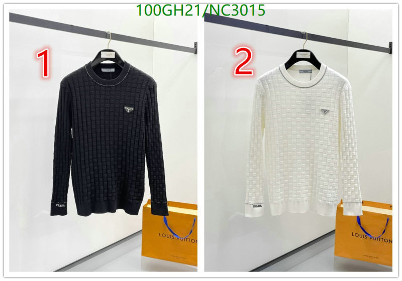 Prada-Clothing Code: NC3015 $: 100USD