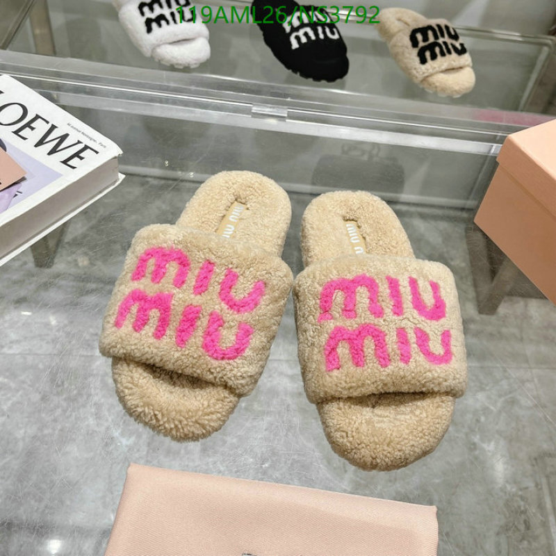Miu Miu-Women Shoes Code: NS3792 $: 119USD
