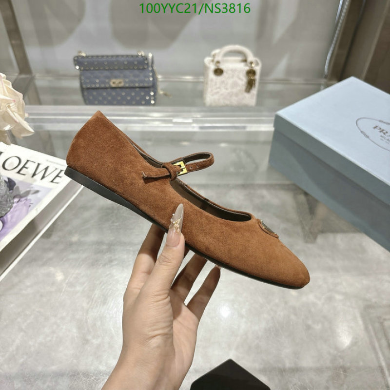 Prada-Women Shoes Code: NS3816 $: 100USD