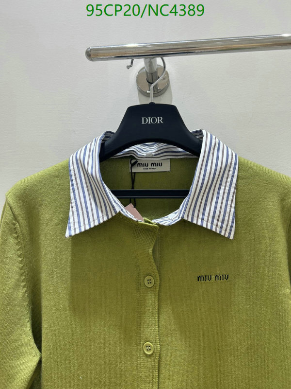 MIUMIU-Clothing Code: NC4389 $: 95USD