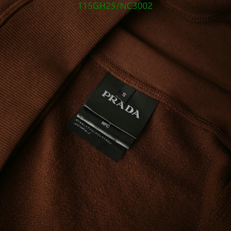 Prada-Clothing Code: NC3002 $: 115USD