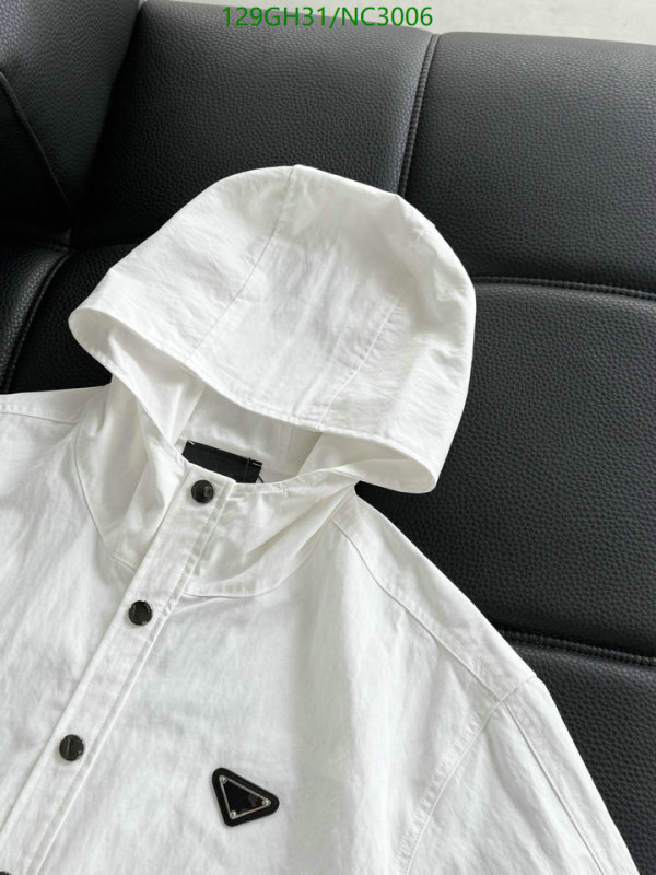 Prada-Clothing Code: NC3006 $: 129USD
