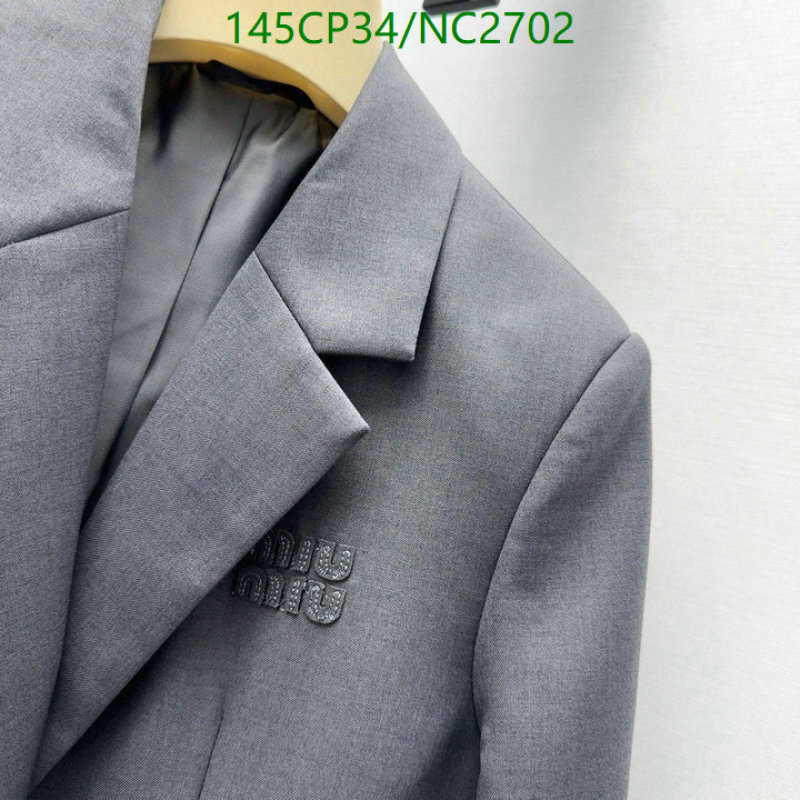 MIUMIU-Clothing Code: NC2702 $: 145USD