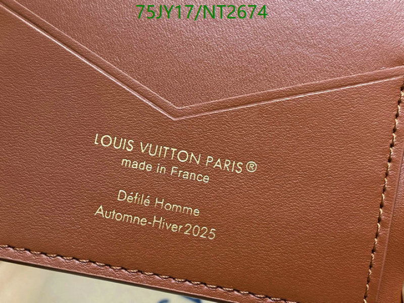 LV-Wallet Mirror Quality Code: NT2674 $: 75USD