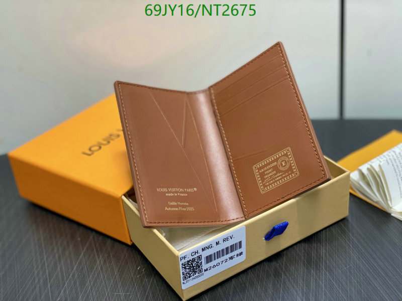 LV-Wallet Mirror Quality Code: NT2675 $: 69USD
