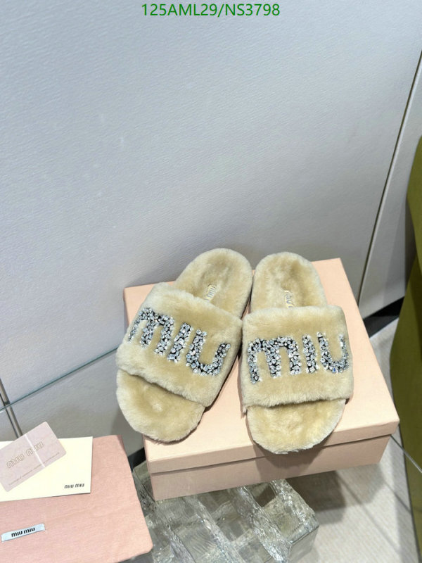 Miu Miu-Women Shoes Code: NS3798 $: 125USD