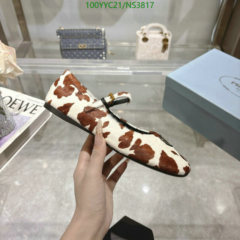 Prada-Women Shoes Code: NS3817 $: 100USD