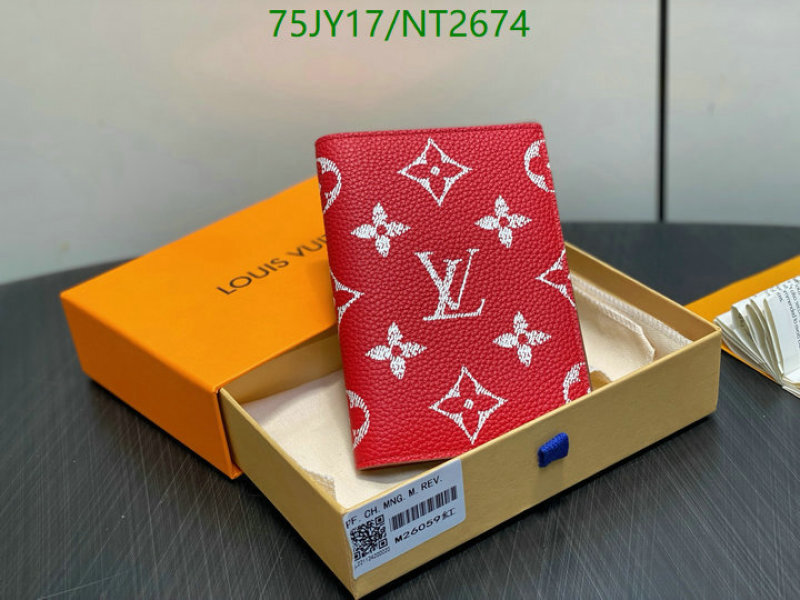 LV-Wallet Mirror Quality Code: NT2674 $: 75USD