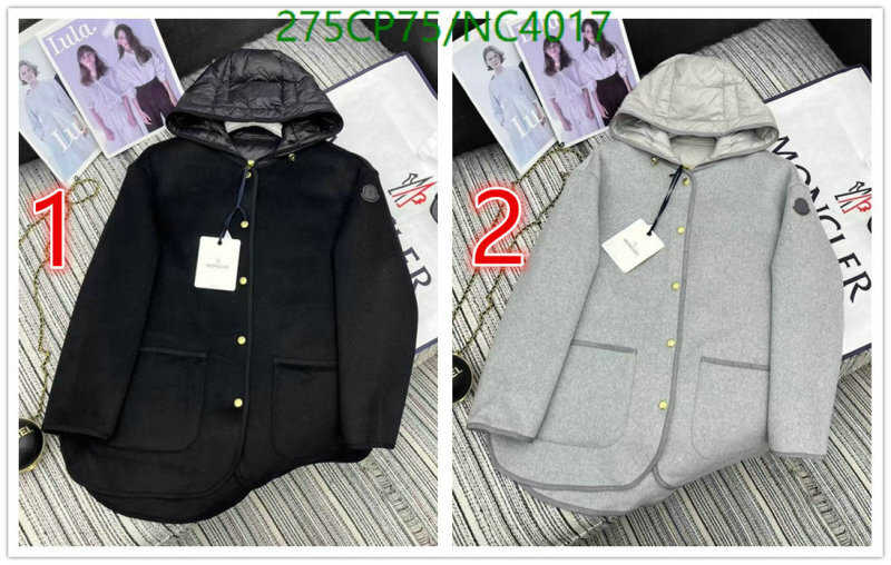 Moncler-Down jacket Women Code: NC4017 $: 275USD