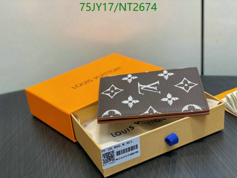 LV-Wallet Mirror Quality Code: NT2674 $: 75USD
