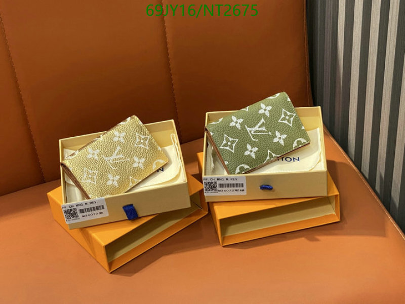 LV-Wallet Mirror Quality Code: NT2675 $: 69USD