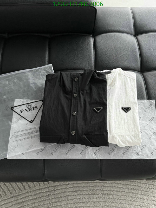 Prada-Clothing Code: NC3006 $: 129USD