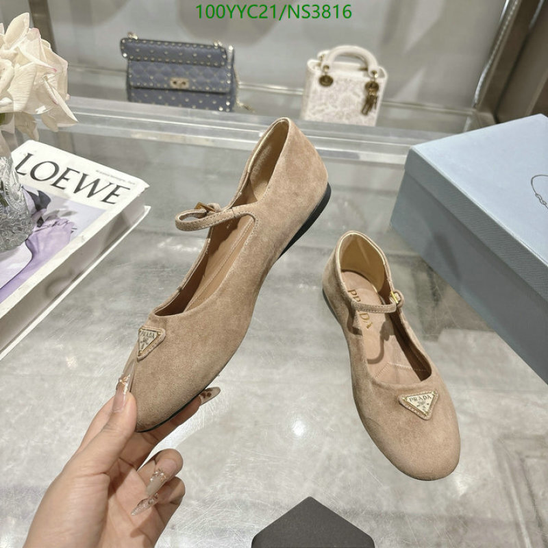 Prada-Women Shoes Code: NS3816 $: 100USD