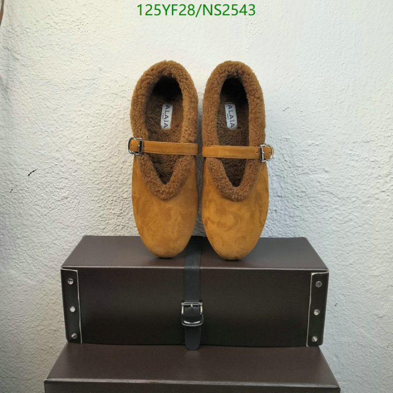 ALAIA-Women Shoes Code: NS2543 $: 125USD