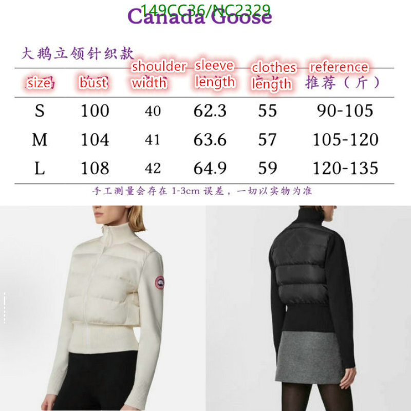 Canada Goose-Down jacket Women Code: NC2329 $: 149USD