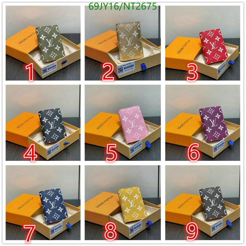 LV-Wallet Mirror Quality Code: NT2675 $: 69USD