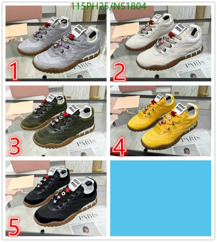 Miu Miu-Women Shoes Code: NS1804 $: 115USD