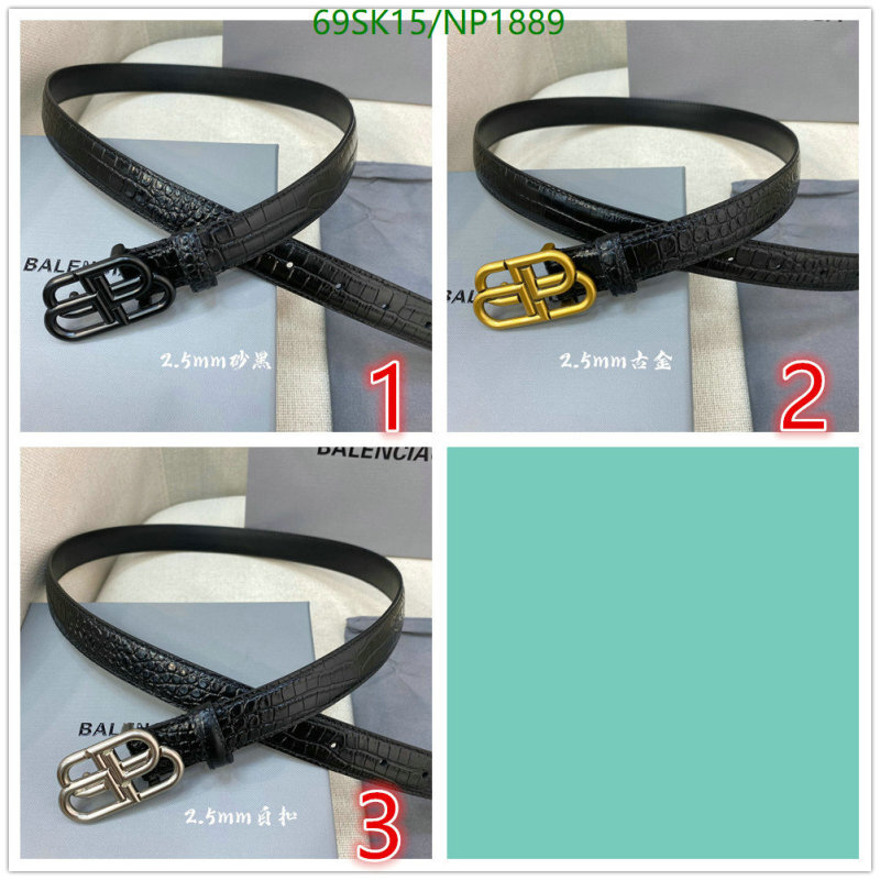 Balenciaga-Belts Code: NP1889 $: 69USD