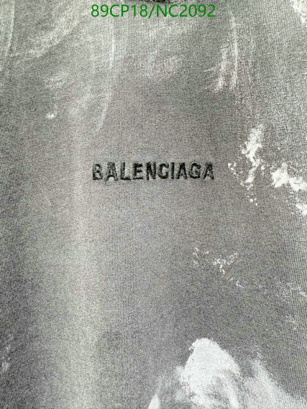 Balenciaga-Clothing Code: NC2092 $: 89USD