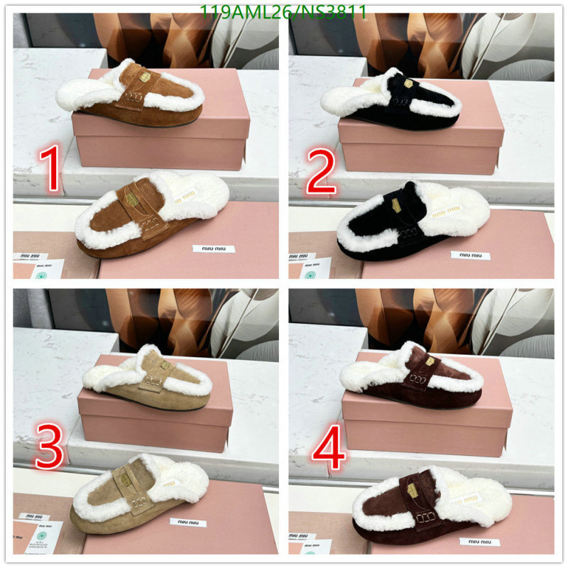 Miu Miu-Women Shoes Code: NS3811 $: 119USD
