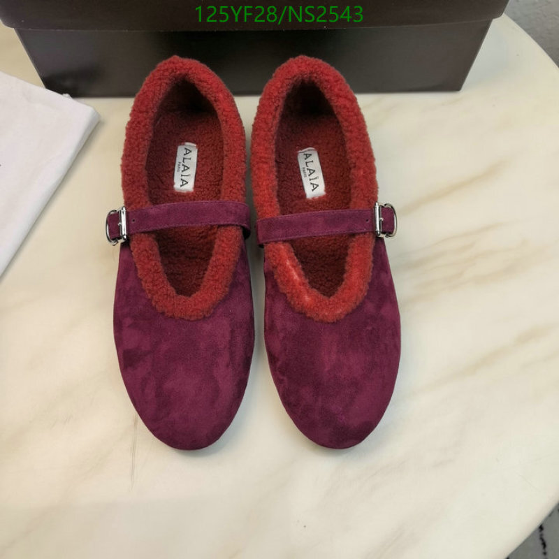 ALAIA-Women Shoes Code: NS2543 $: 125USD