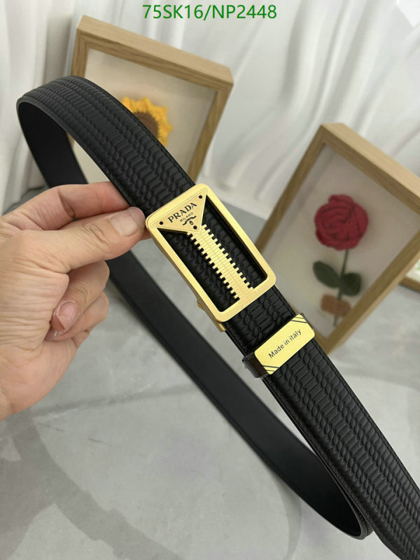 Prada-Belts Code: NP2448 $: 75USD