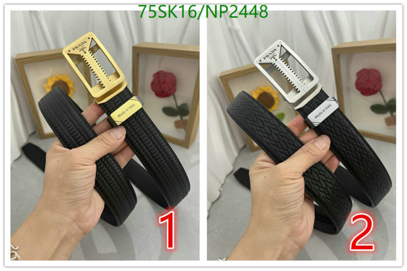 Prada-Belts Code: NP2448 $: 75USD