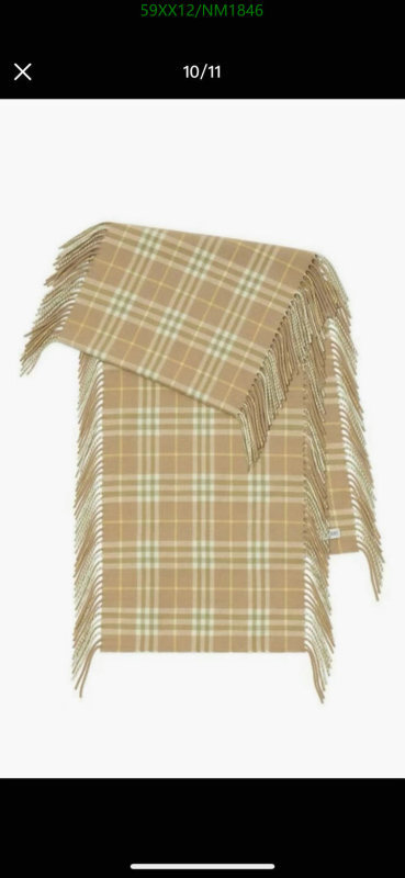 Burberry-Scarf Code: NM1846 $: 59USD