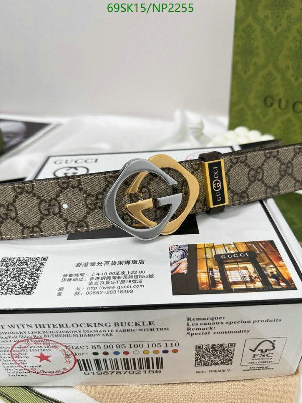 Gucci-Belts Code: NP2255 $: 69USD