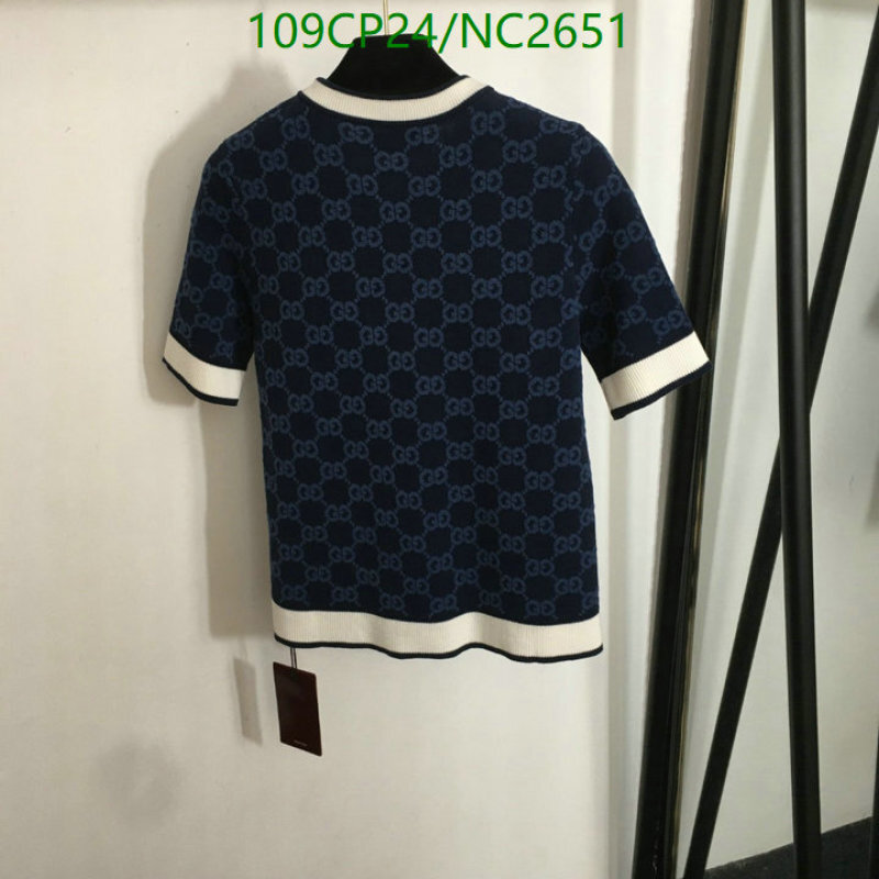 Gucci-Clothing Code: NC2651 $: 109USD