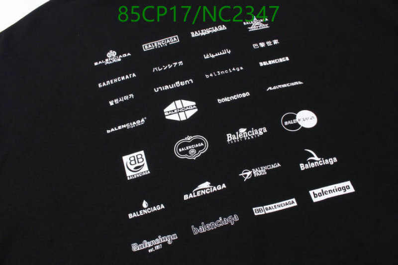 Balenciaga-Clothing Code: NC2347 $: 85USD
