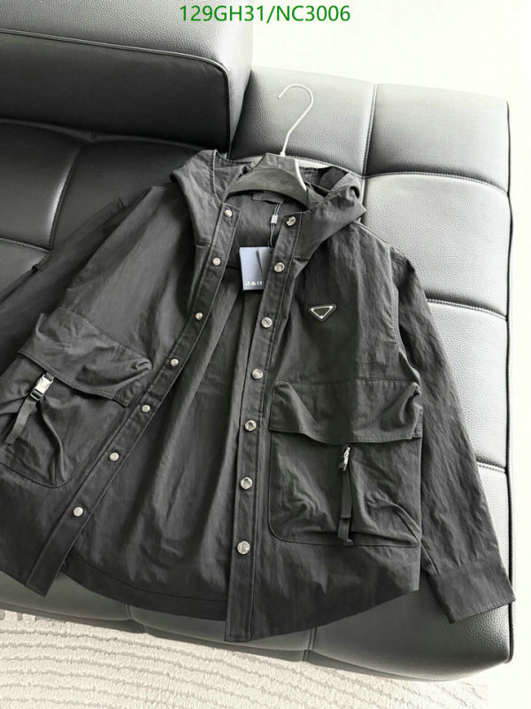 Prada-Clothing Code: NC3006 $: 129USD