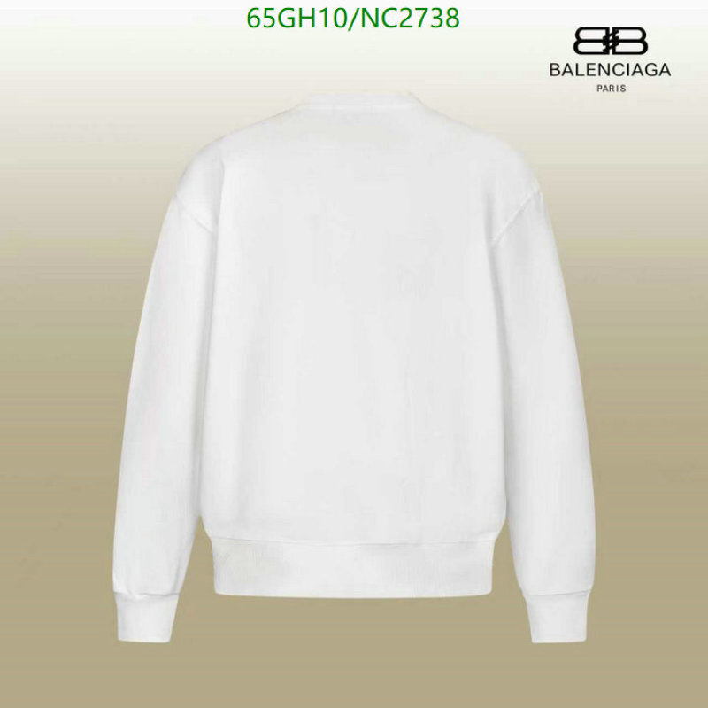 Balenciaga-Clothing Code: NC2738 $: 65USD