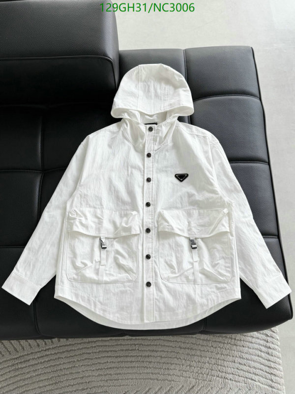 Prada-Clothing Code: NC3006 $: 129USD