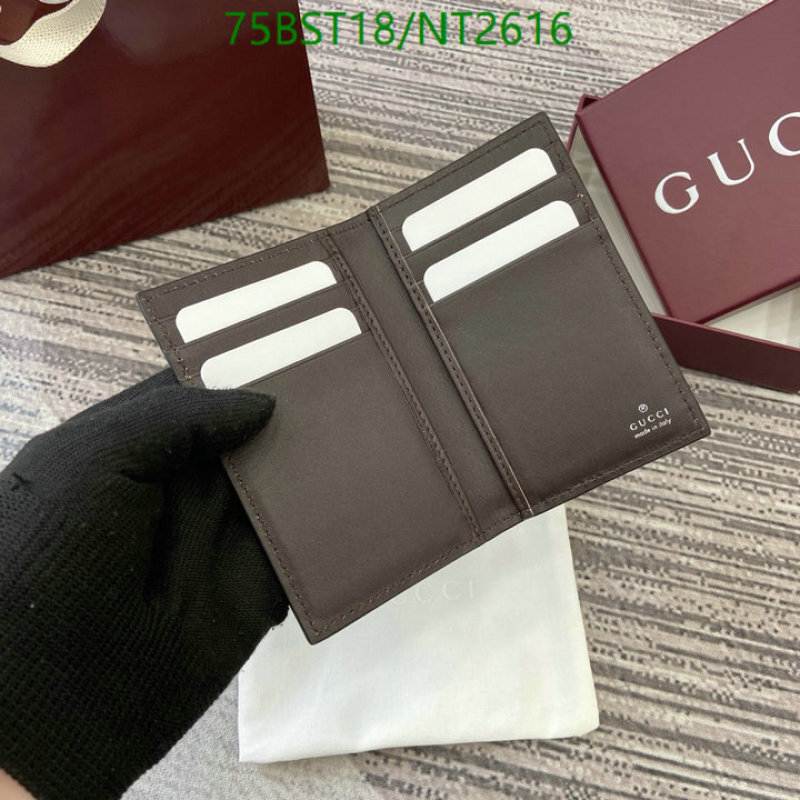 Gucci-Wallet Mirror Quality Code: NT2616 $: 75USD