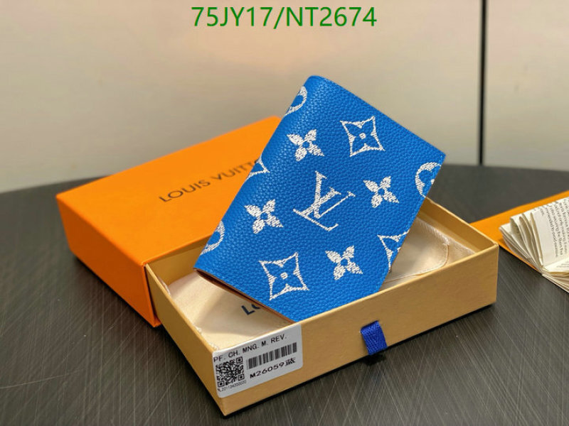 LV-Wallet Mirror Quality Code: NT2674 $: 75USD