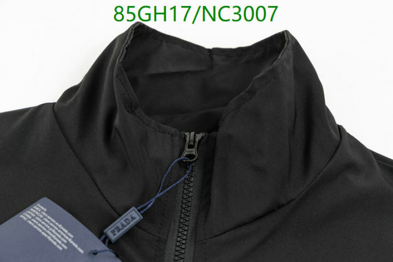 Prada-Clothing Code: NC3007 $: 85USD